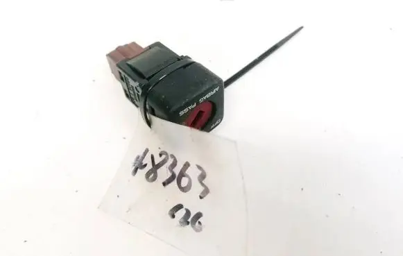 Peugeot 607 Passenger airbag on/off switch 96373205XT