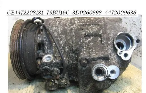 Skoda Superb B5 (3U) Air conditioning (A/C) compressor (pump) GE4472208181 7SBU16C