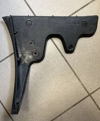 Rear bumper support beam
