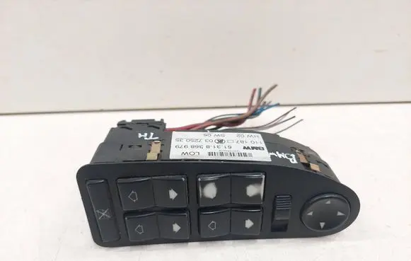 BMW 5 E39 Electric window control switch 61318368979 7250350 110187