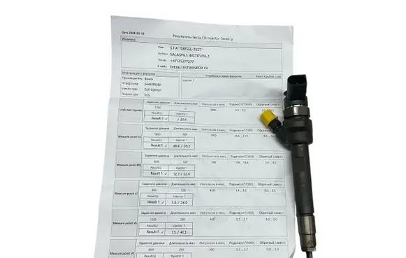 BMW 1 F20 F21 Fuel injector 0445110289
