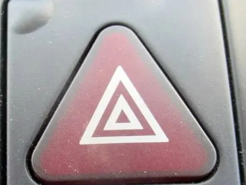Mercedes-Benz E W212 Hazard light switch
