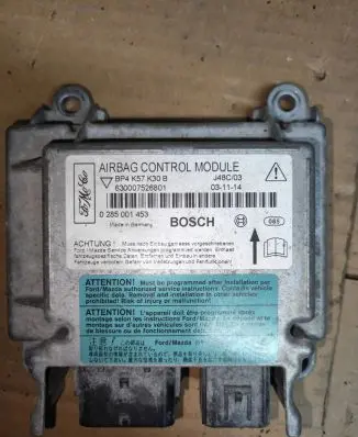 Mazda 3 I Airbag control unit/module BP4K57K30B 630007526801 0285001453