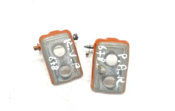 Front door hinge set