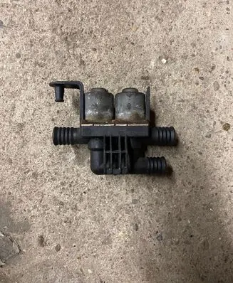 Coolant heater control valve