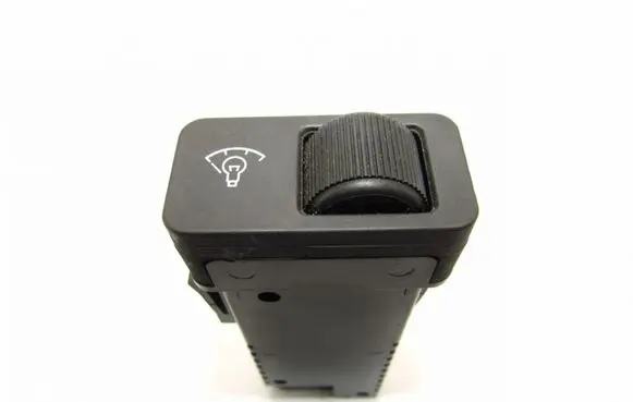 Panel lighting control switch