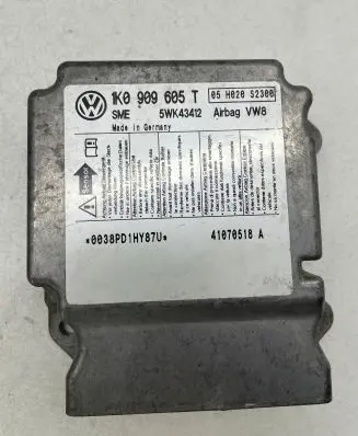 Skoda Octavia Mk2 (1Z) Airbag control unit/module 1K0909605T 41070518A 5WK43412