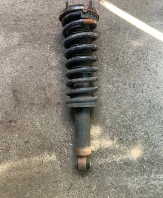 Jaguar XF Rear shock absorber with coil spring KAS253