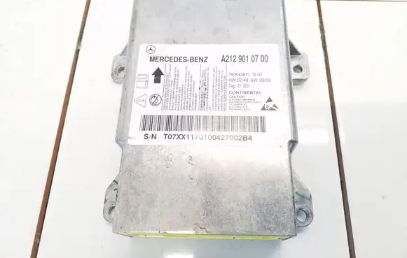 Mercedes-Benz E W212 Airbag control unit/module A2129010700 5WK43871