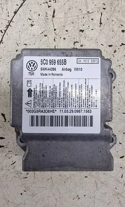 Volkswagen Golf VI Airbag control unit/module 5C0959655B