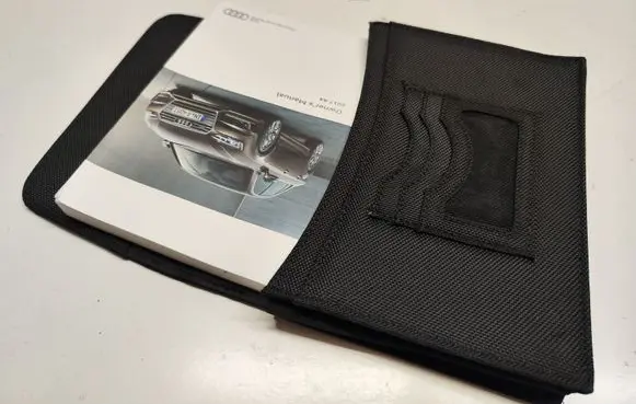 Audi A4 S4 B9 Owners service history hand book 