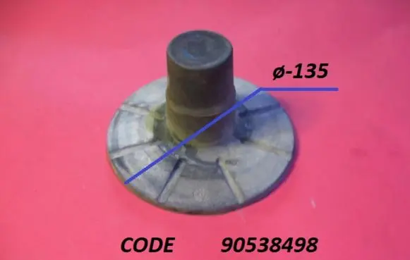 Opel Zafira B Rear coil spring rubber mount 90538498