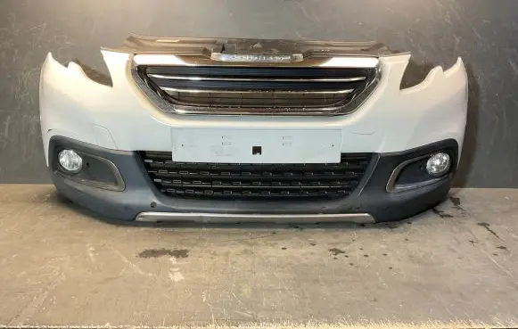 Peugeot 2008 I Front bumper 1223962X 9802521077 9802520577
