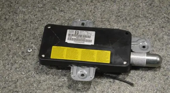 Front door airbag