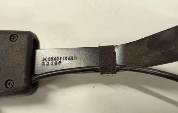 Citroen C4 Grand Picasso Front seatbelt buckle 96845112XT