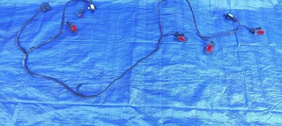 Mercedes-Benz CLK C207 A207 Parking sensor (PDC) wiring loom A0001534524 A0009051202 A2079056902