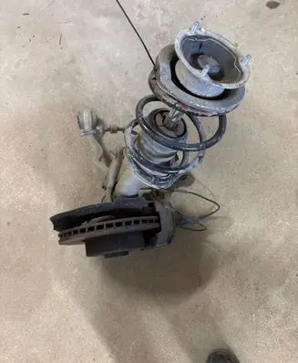 BMW 5 E60 E61 Front wheel hub spindle knuckle