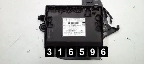 Mercedes-Benz S W221 Engine control unit/module A2218703993