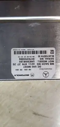 Mercedes-Benz E W211 Other control units/modules 2118702726