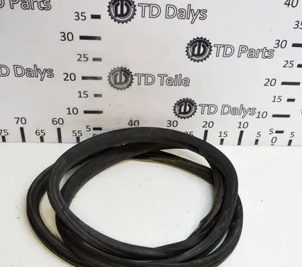 Rubber seal rear door