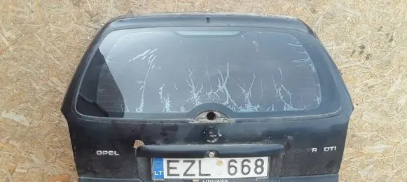 Opel Vectra B Rear windscreen/windshield window E243R000981