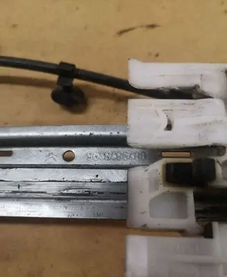 Citroen C5 Front window lifting mechanism without motor 9648486480 995746 104541105
