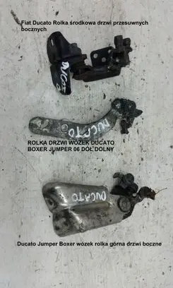 Fiat Ducato Roller guide/hinge set 1344239080