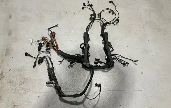 Engine installation wiring loom
