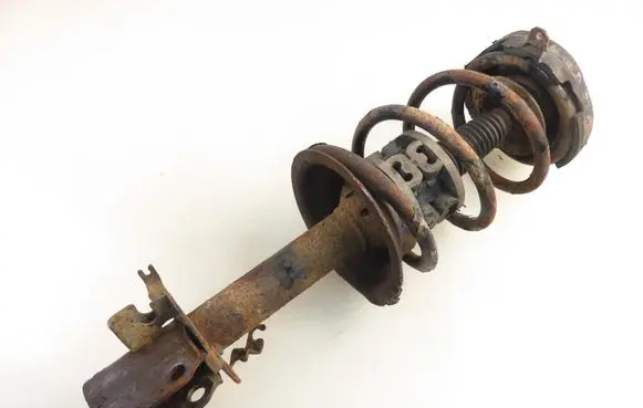 Renault Scenic I Front shock absorber with coil spring