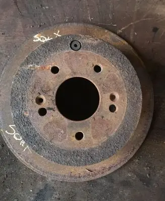 Hyundai Santa Fe Rear brake disc