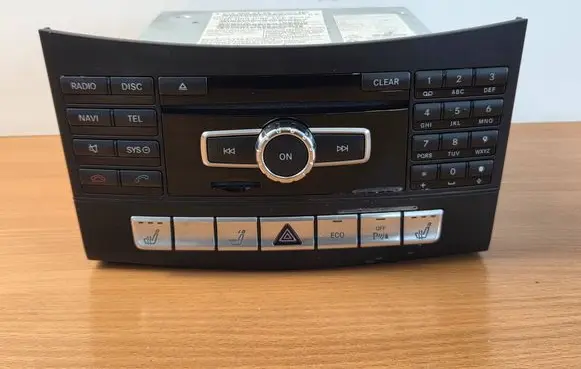 Mercedes-Benz E AMG W212 Radio/CD/DVD/GPS head unit A2129007126 A2129022909 A2129017506