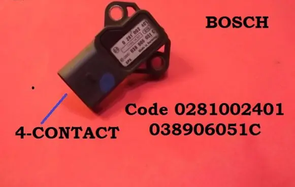 Seat Ibiza IV (6J,6P) Air pressure sensor 0281002401 038906051C