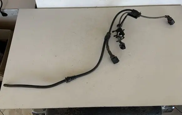 Audi Q5 SQ5 Rear ABS sensor wiring 80A972254