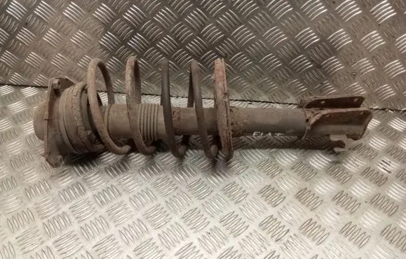 Front shock absorber with coil spring