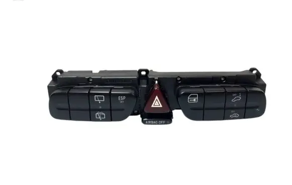 Mercedes-Benz C W203 Hazard light switch 2038219058 30277165001
