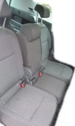 Skoda Roomster (5J) Second row seats 