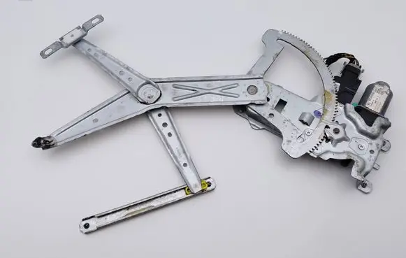 Opel Meriva A Front door window regulator with motor 93389551 93362662