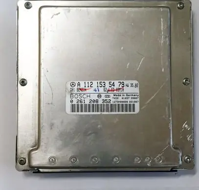 Mercedes-Benz CLK A209 C209 Engine control unit/module A1121535479 0261208352