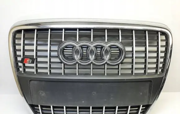 Audi A6 S6 C6 4F Front bumper upper radiator grill 4F0853651AJ