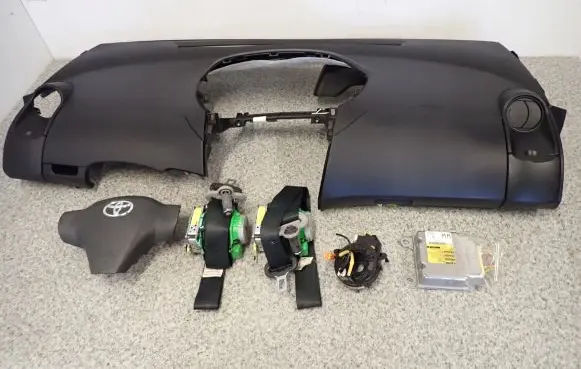Toyota Yaris Airbag set 
