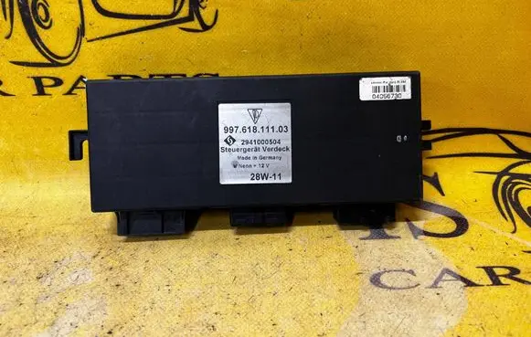 Porsche 911 997 Convertible roof control unit 99761811103