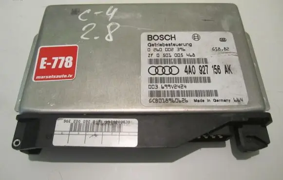 Audi A6 S6 C4 4A Gearbox control unit/module 4A0927156AK