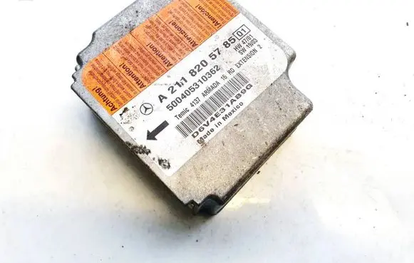 Mercedes-Benz E W211 Airbag control unit/module a2118205785 500405310362