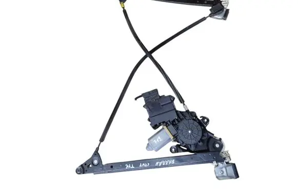 Ford Galaxy Rear door window regulator with motor 7M0839401J 95VWA27001BF 7M0959811A