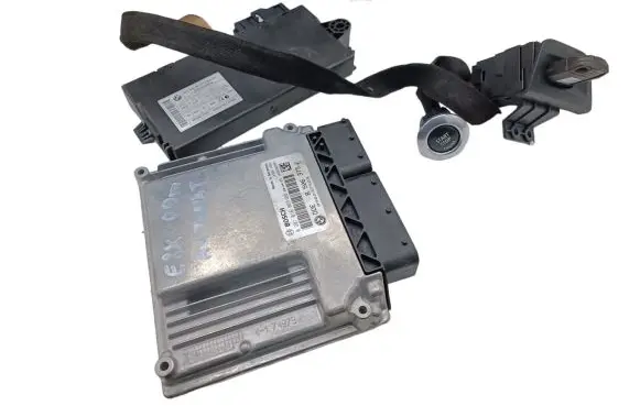 BMW 1 E81 E87 Engine ECU kit and lock set DDE8506375 0281016069 61359147226