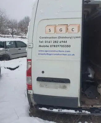 Renault Master III Back/rear loading door 