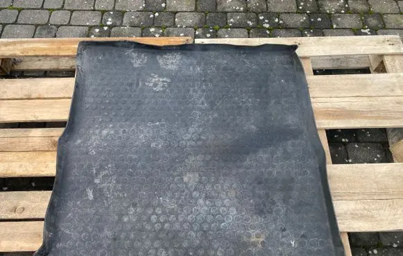 Volkswagen Golf VI Rubber trunk/boot mat liner 