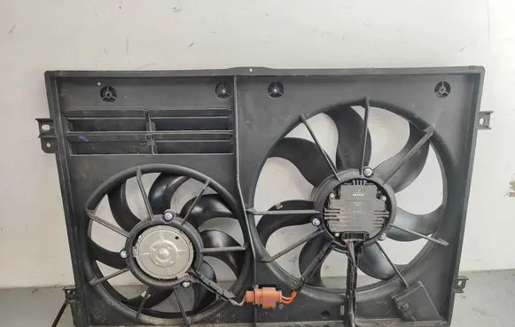 Volkswagen PASSAT B7 Radiator cooling fan shroud 1K0959455FR 1K0959455FJ