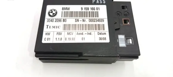 BMW 5 E60 E61 Seat control module 61359159166