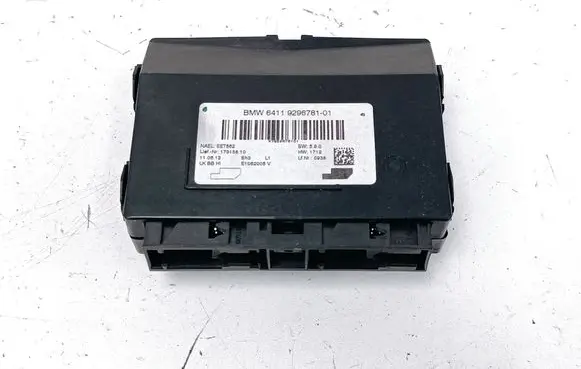 BMW 3 F30 F35 F31 Air conditioning/heating control unit 9296781 929678101